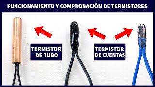 Funcionamiento y comprobación de TERMISTORES ¡Entrenamiento en Inverter y Mini Split [upl. by Schug]