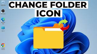 How to Change Folder Icon in Windows 11 [upl. by Llenrahs]