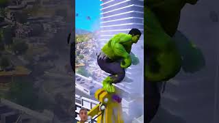 GTA 5 baby vs Spider gta hulk gtav spiderman ironman gaming [upl. by Hughie]