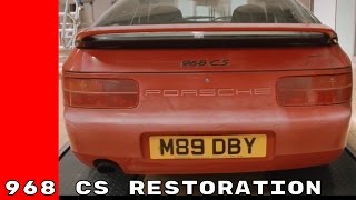 Porsche Classic Restoration  Porsche 968 Club Sport [upl. by Illom]