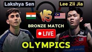 Lakshya SenIND vs Lee Zii JiaMAL  Olympics 2024  Badminton [upl. by Htir]