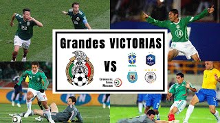 4 victorias HISTÓRICAS de México ante GRANDES POTENCIAS 🌎 [upl. by Kendall]