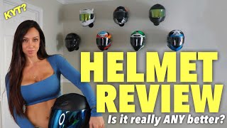 FINALLY an upgrade KYT Helmet Unboxing amp Review [upl. by Martynne]