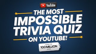 Fun Trivia Quiz For You [upl. by Anitsyrhc]