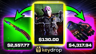 KEYDROP I BECAME RICH WITH THAT TACTIC Keydrop 10000 Giveaway [upl. by Dever]