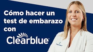 Cómo hacer un test de embarazo con Clearblue  Farmaciasdirect [upl. by Iveel]