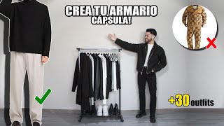 Cómo VESTIR BIEN SIEMPRE  Crea tu Armario Cápsula y ELEVA tu ESTILO [upl. by Aislehc737]