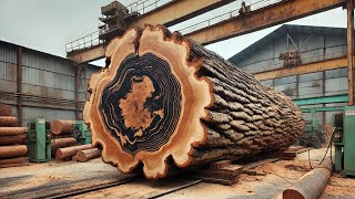 Monster Sawmill Madness ‼️ San Diegos Biggest Wood Cutting Machines in Action [upl. by Kisung]