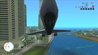 GTA Vice City  Airtrain Mod [upl. by Dupuis]