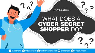 Career Series 11 What does a CYBER SECRET SHOPPER do POSITION FILLED [upl. by Sirromad]