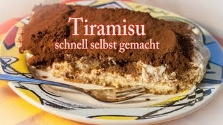 Tiramisu einfach selbst gemacht [upl. by Saire]