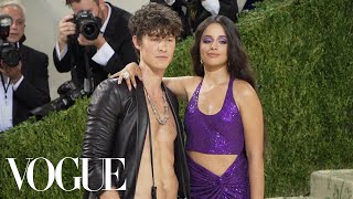 Camila Cabello and Shawn Mendes Get Ready for the Met Gala  Vogue [upl. by Gazzo]