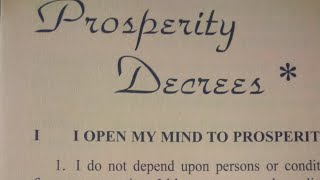 Prosperity Decrees by Catherine Ponder [upl. by Artsa]