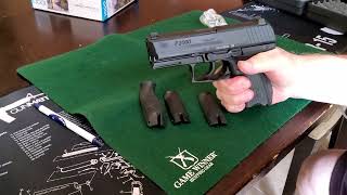 Heckler amp Koch P2000 V2 LEM 9mm pistol review [upl. by Nyra46]