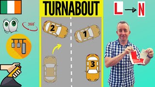 How to do a Turnabout for the Driving Test 2023 [upl. by Adnolor292]