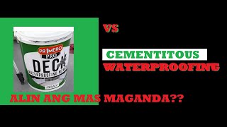 Primero Pro Deck Concrete Cement waterproofing [upl. by Earahc]