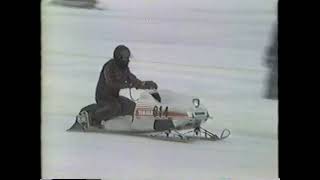 1986 Canadian World Series Snowmobile Drag Racing Lakeside Ontario [upl. by Ahidam]