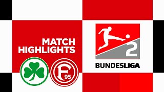 Greuther Fürth vs Düsseldorf  Highlights  2 Bundesliga 2425 [upl. by Htidirrem]