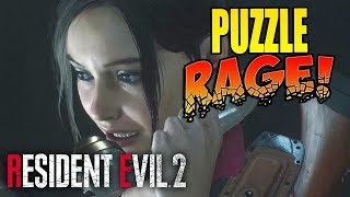 Resident Evil 2 Remake  PUZZLE ENRAGES 16 [upl. by Durman491]