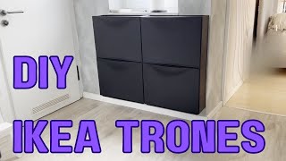 Maximizing Space with IKEA Trones Drawer  Installation and Organization [upl. by Fadil]