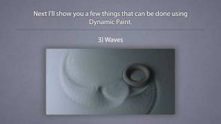 Blender Dynamic Paint Tutorial 3 minutes [upl. by Vivle464]