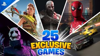 ALL 25 PlayStation Exclusives Coming in 2022 and beyond [upl. by Chaiken694]