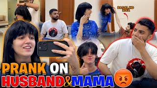 Worst Haircut Prank On My Husband  Badla Le Liya 💃  Laraib Khalid  Zarnab Fatima  ZARAIB [upl. by Elfont663]