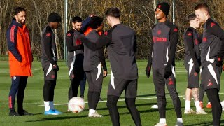 Maguire and Martinez WELCOMED BACK  Ruben Amorim LEADS Man Utd training ahead of BodoGlimt clash [upl. by Ylenats357]