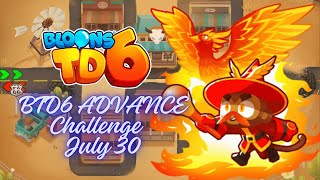 Bloons TD 6 Advanced Challenge  First Evil Challenge  July 30 2024 [upl. by Dwinnell]