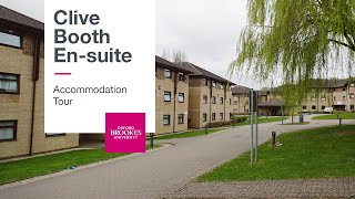 Clive Booth En Suite Accommodation Tour  Oxford Brookes University [upl. by Araic]