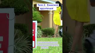 California Real Estate Exam 2024  Term Collection 1  Term 2 Easement appurtenant [upl. by Olia]