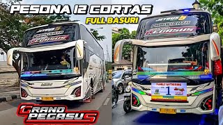 BIS TELOLET‼️NGOYOD BUS GRAND PEGASUS JETBUS 5 FULL BASURI VIRAL [upl. by Alihet]