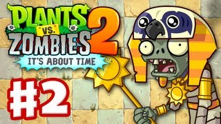 Plants vs Zombies  Gameplay Walkthrough Part 7  World 4 HD [upl. by Aicelef]