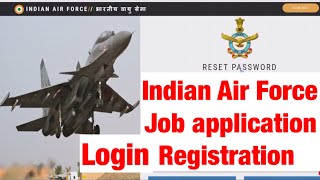 Indian Air Force 2020  IAF registration  IAF Login registration  how to registration IAF [upl. by Selec]