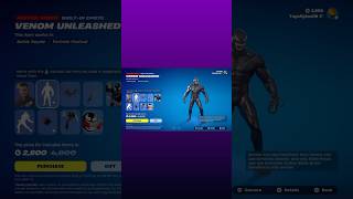 Venom Bundle Fortnite fortniteps5 fortnite fortnitecollab fortniteclips fortniteskins [upl. by Narut]