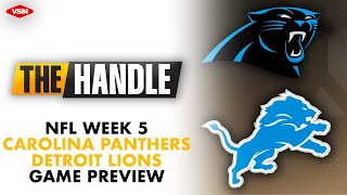 NFL Week 5 Game Preview Panthers vs Lions [upl. by Auot775]