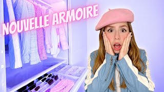 Jorganise ma nouvelle armoire avec vous  Dressing Placard [upl. by Deb238]