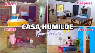 REMODELACIÓN de CASA HUMILDE ✅️ Mesa Nueva ✨️ Limpieza Extrema 🧹🫧 [upl. by Atwahs]