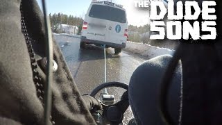 Free Ride Prank On Cops  The Dudesons [upl. by Gahl944]