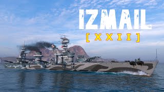 World of WarShips Izmail  6 Kills 243K Damage [upl. by Brock]