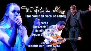 quotThe Soundtrack Medleyquot  The Rumba Kings  Live at The Triple Door Seattle 30423 [upl. by Nomra913]