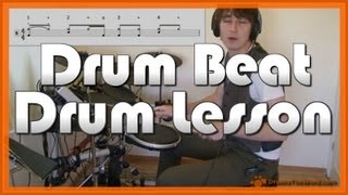 ★ Walk This Way Aerosmith ★ Drum Lesson  How To Play Drum Beat Joey Kramer [upl. by Reniar]