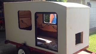 how to build a teardrop camper squaredrop camper episode 5 [upl. by Knut922]