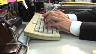 Type on Apple M0116J green alps 打鍵音 [upl. by Raval]