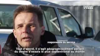 Le centre dessai Nokian Tyres dIvalo in French [upl. by Belita300]