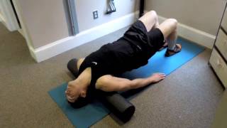 Hyperkyphosis foam roller [upl. by Coombs]