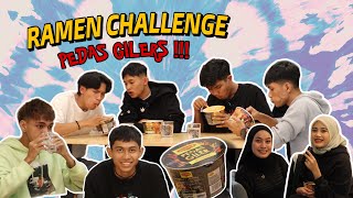 YBM  RAMEN CHALLENGE  MIJA NANGIS TAK TAHAN PEDAS [upl. by Melloney]