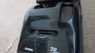 How To Replace Or Change The Belt On A Eureka Bravo Vacuum Cleaner [upl. by Imled]