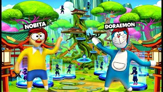 DORAEMON And NOBITA Went On Ninja Adventure To Become Ninja In HFF [upl. by Libyc80]