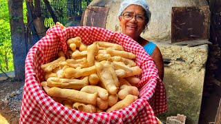 ELA APRENDEU FAZER BISCOITO DE POLVILHO COM A VÓ [upl. by Thanasi]